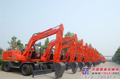 恒特重工42臺(tái)輪式挖掘機(jī)出口吉爾吉斯斯坦，彰顯中國(guó)制造實(shí)力